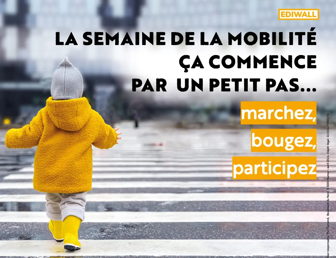 Lancement de la Semaine de la Mobilité 2026 : la marche à pied à l’honneur