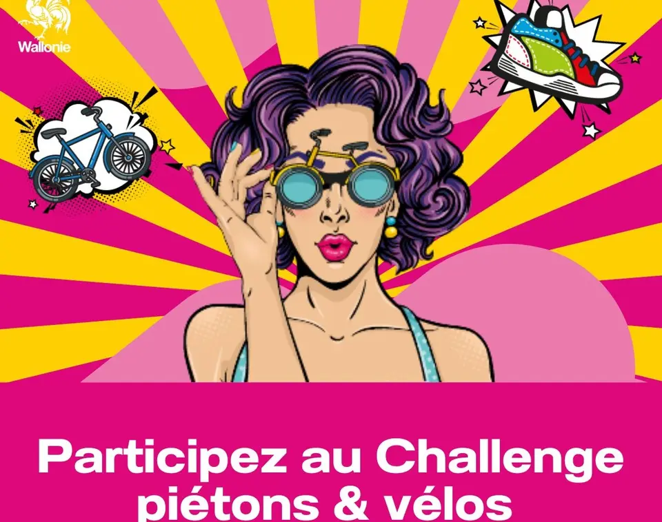 Challenge piétons et vélos de Wallonie : inscriptions ouvertes