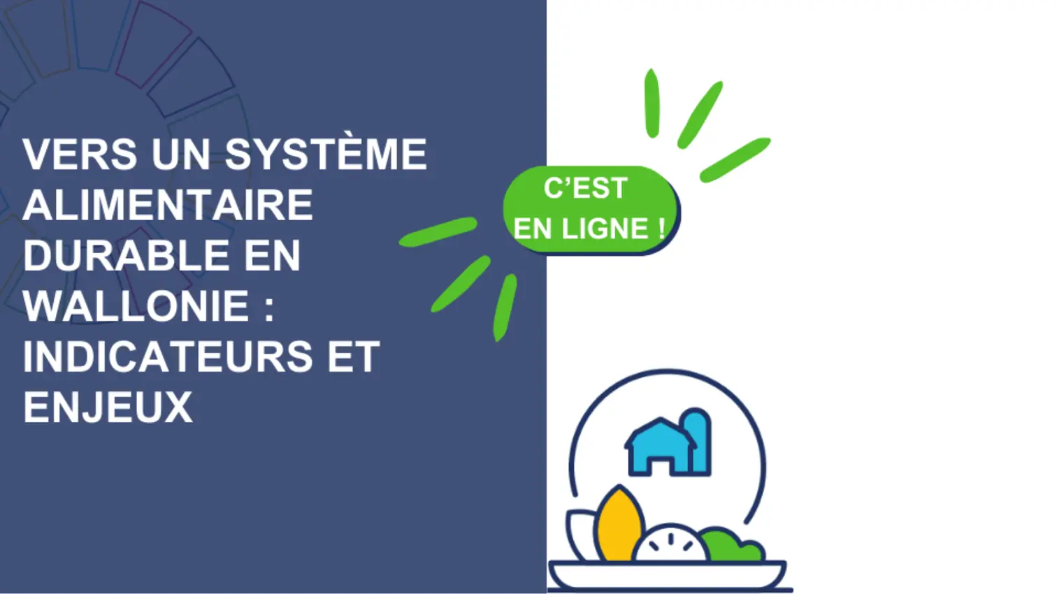 Vers un système alimentaire durable en Wallonie : indicateurs et enjeux