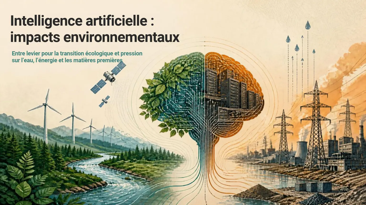 Intelligence artificielle : impacts environnementaux