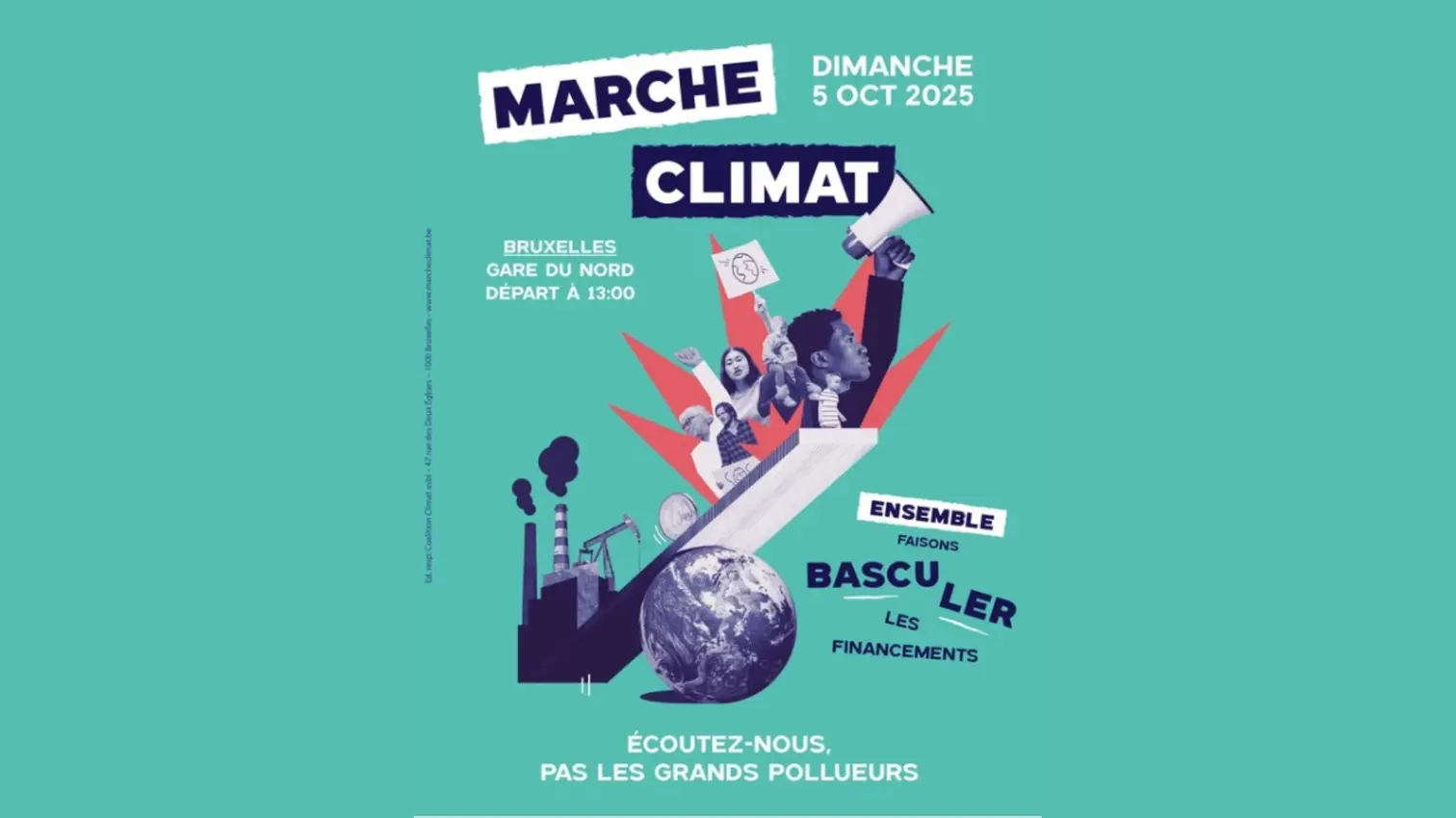 Tous à la Marche Climat 2025 : Marchons ensemble pour un avenir meilleur !